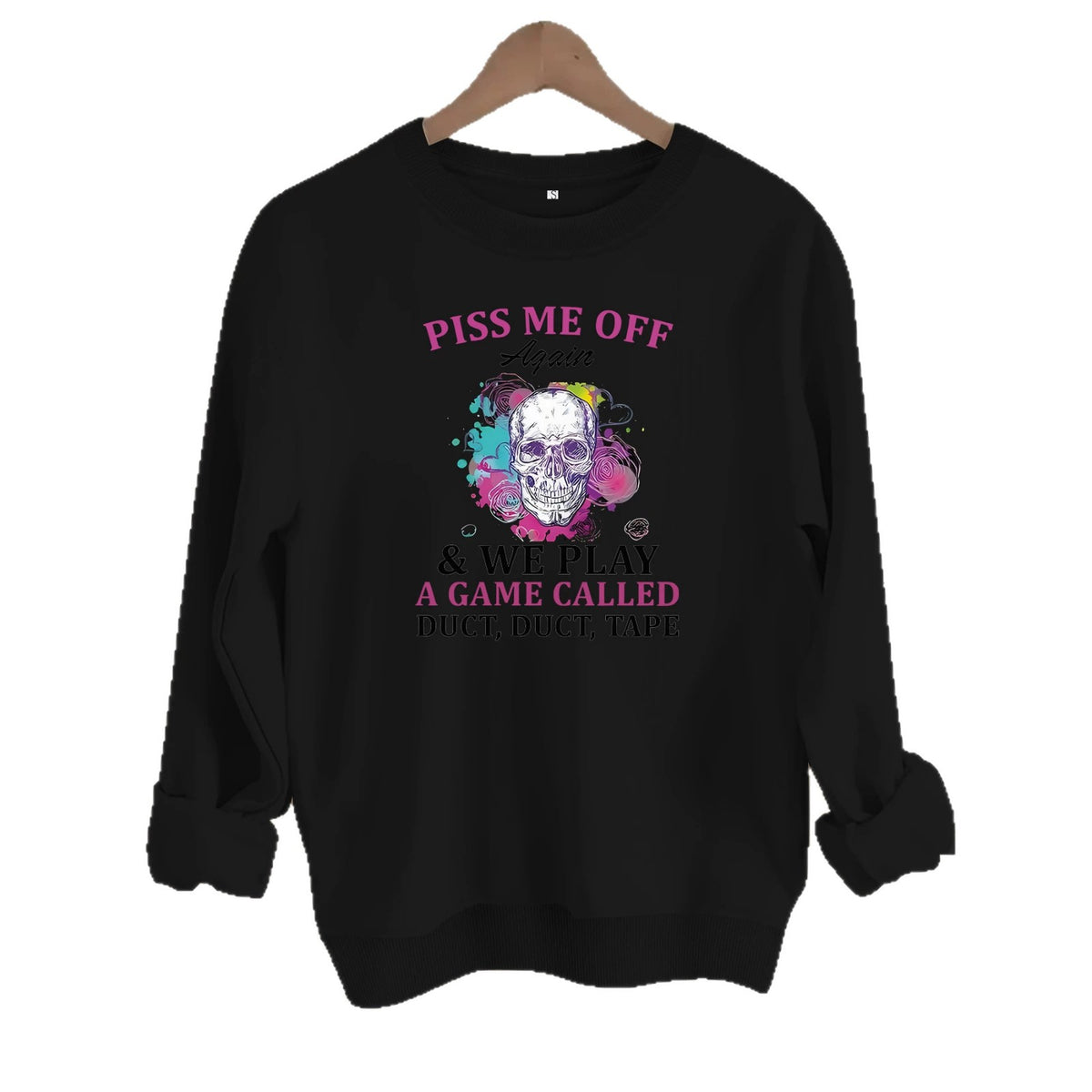 Long sleeved fleece hoodie