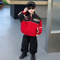 Boys Autumn Motorcycle Jacket, Casual Cool Racer Outerwear