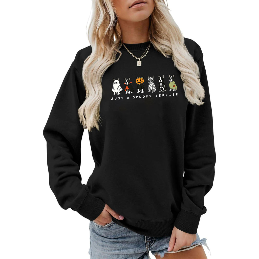 Bara en Spooky Terrier-hoodie