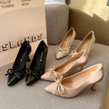 French-style Pointed-toe Stilettos With A Wider Fit Available In Larger Sizes