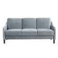 73.22inch 3 Seater Sofa Velvet Grey