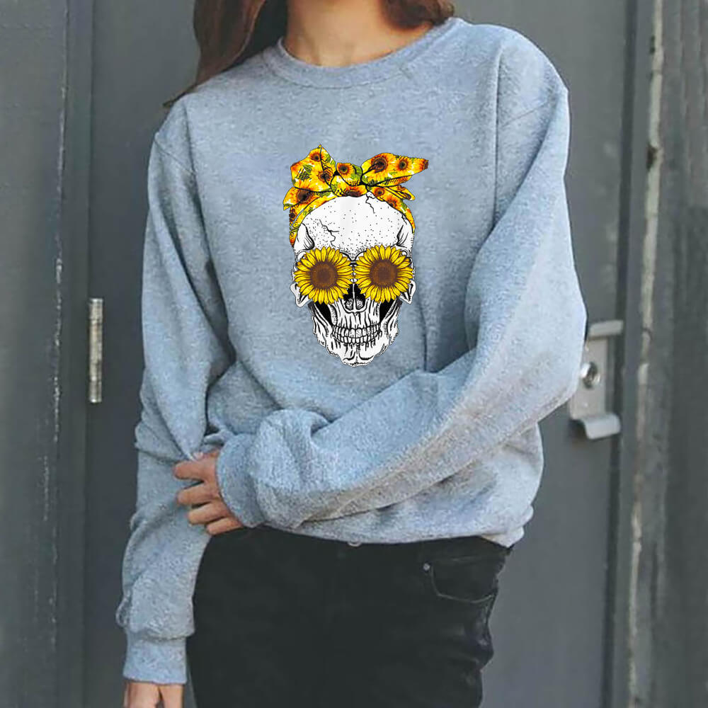 La nueva sudadera de Skull Sunflower