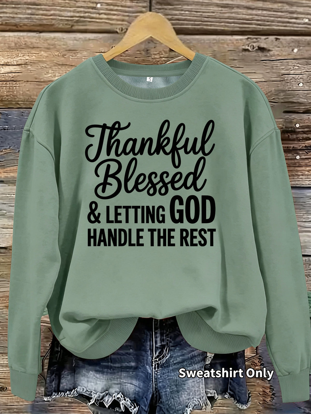 Sweat-shirt ample en velours