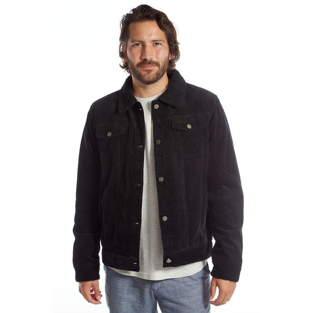 Chaqueta de aviador de pana Marlon