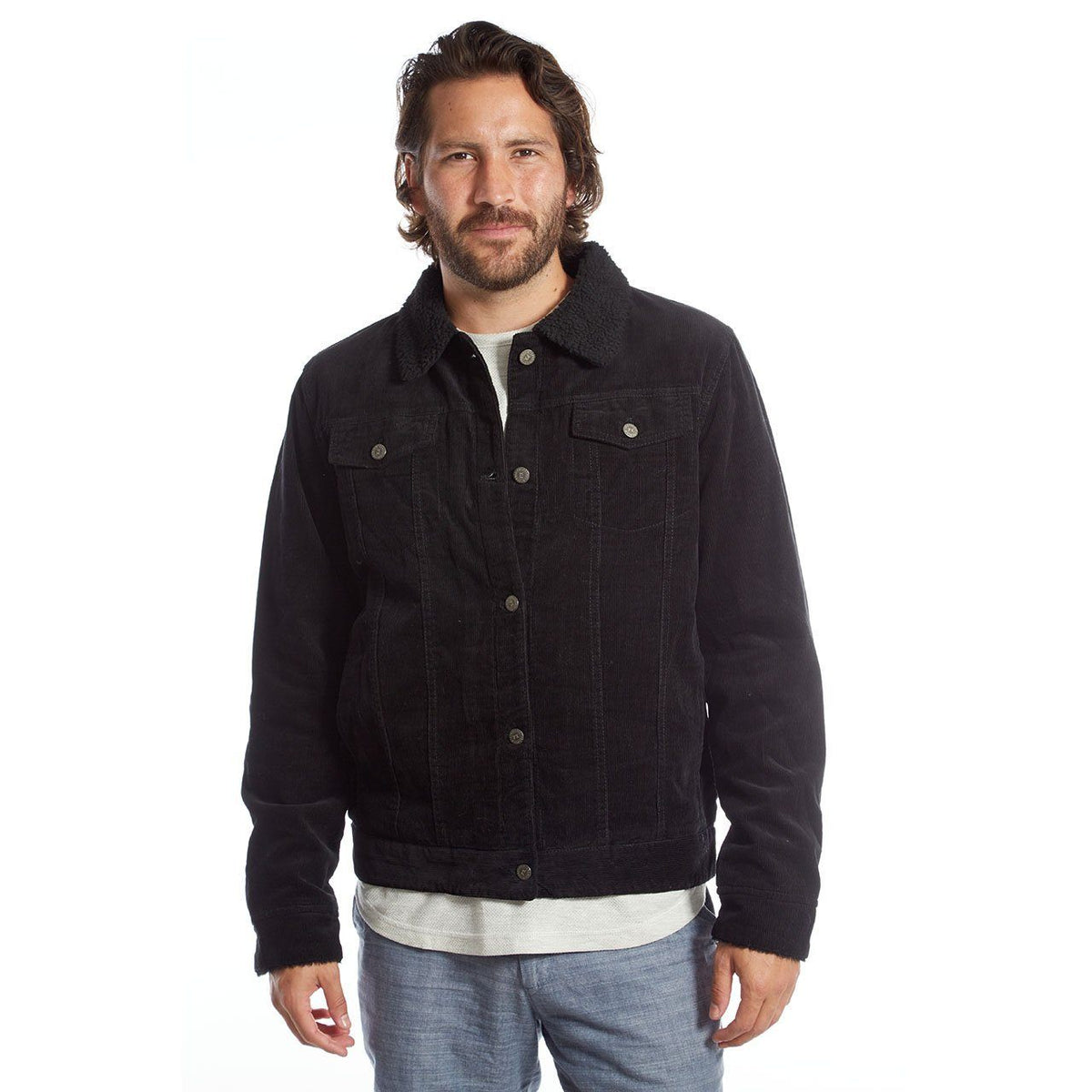 Chaqueta de aviador de pana Marlon