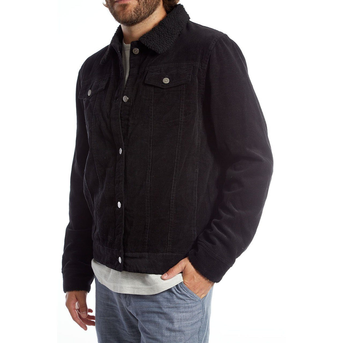 Chaqueta de aviador de pana Marlon