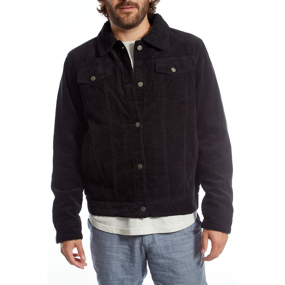 Chaqueta de aviador de pana Marlon