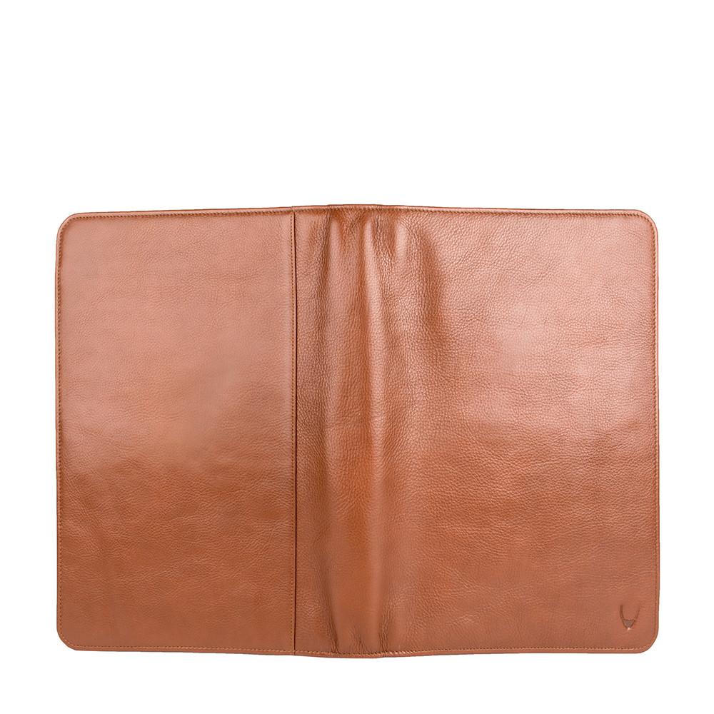 Carpeta/Portafolio de piel para iPad con cuaderno de papel hecho a mano