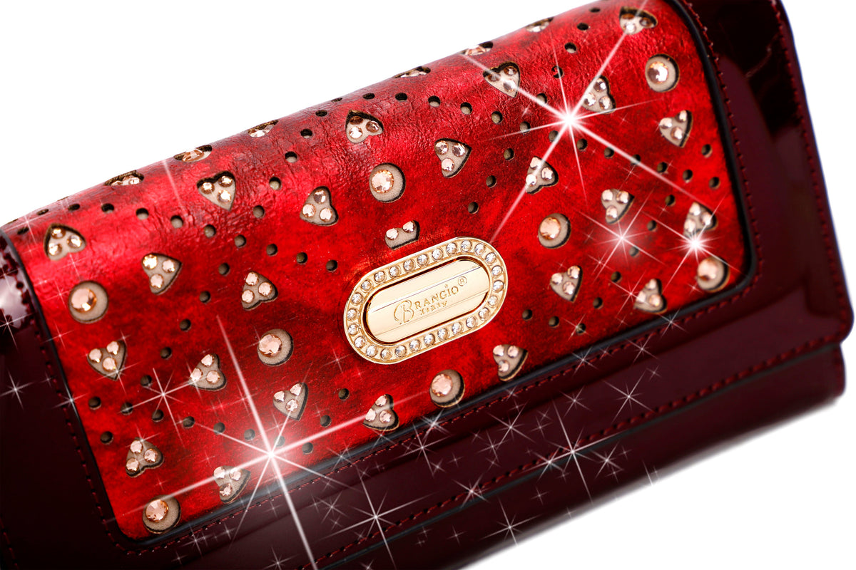 Cartera Brangio Italy Midnight Luxe