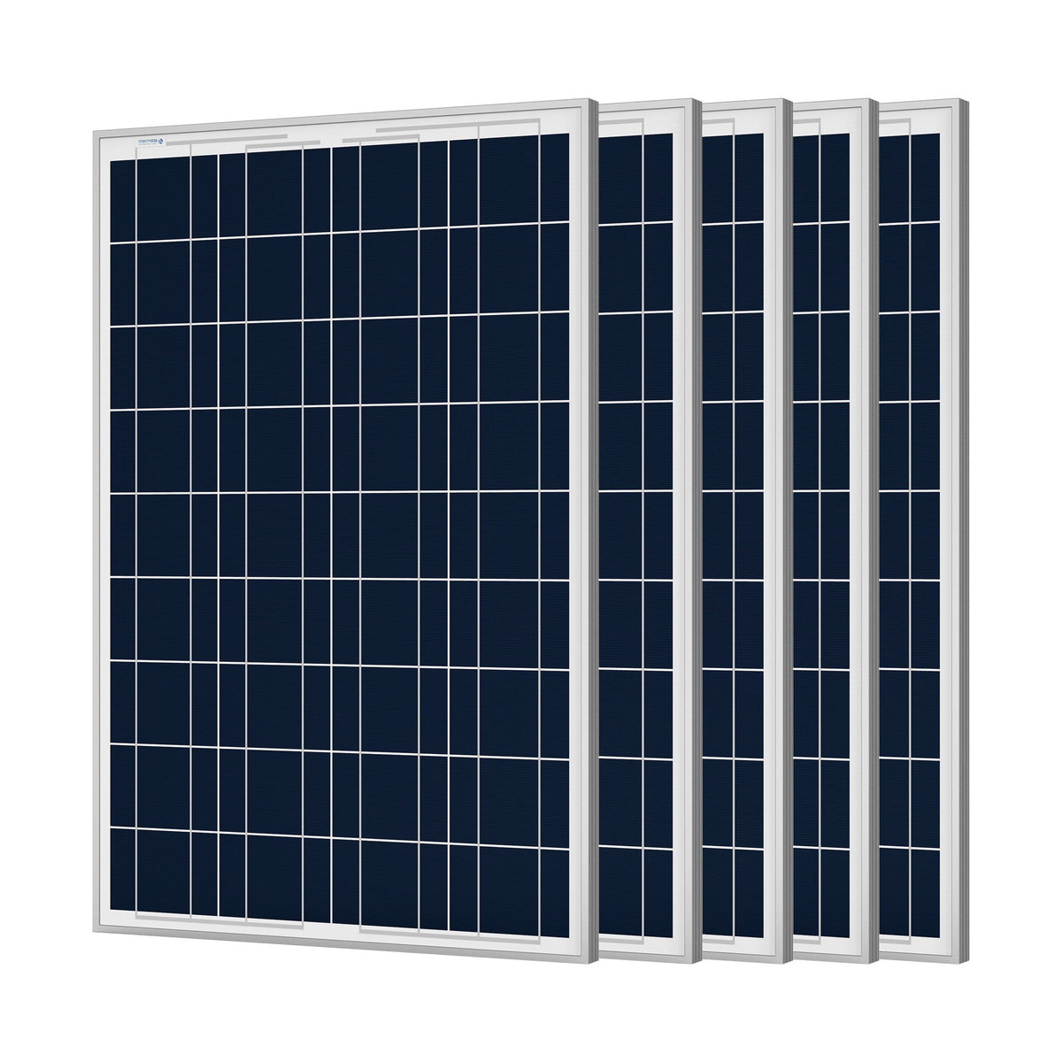 ACOPower 100W polykristallin solpanel för laddning av 12-voltsbatteri