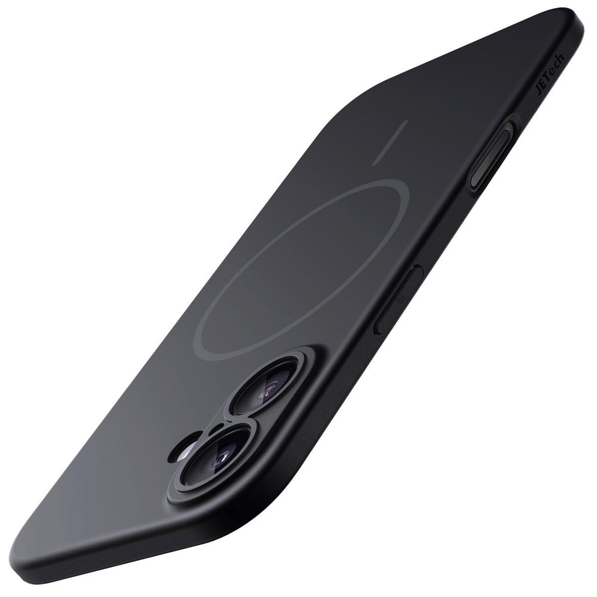 JETech Magnetische Dünne Hülle für iPhone 18 Pro, Schwarz
