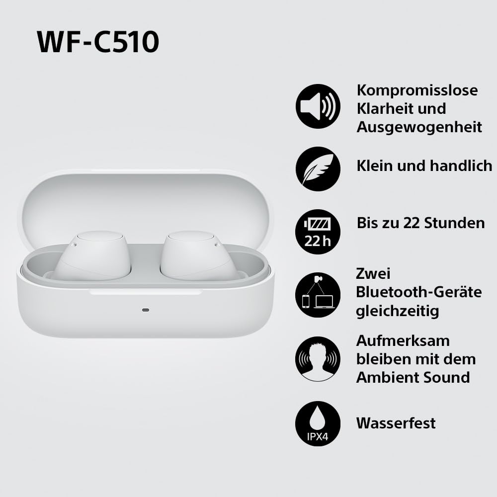 Sony WF-C510 Kabellose Kopfhörer