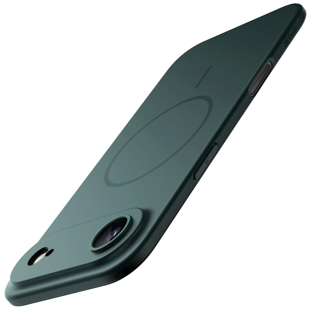 JETech Magnetische Dünne Hülle für iPhone 18 Pro, Schwarz
