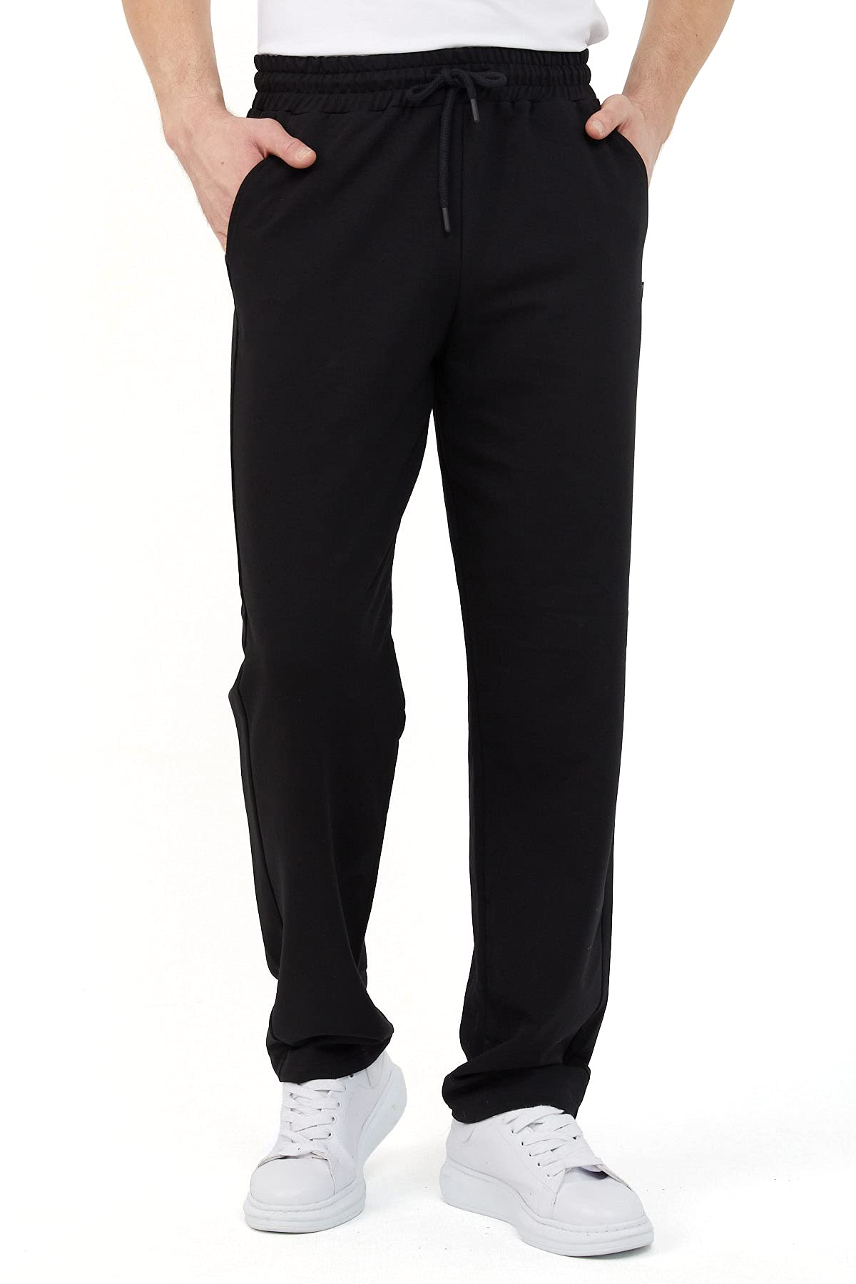 COMEOR Pantalon de Jogging Pantalon de Survêtement en Coton pour Homme - Pantalon de Sport Long pour Homme - Joggers