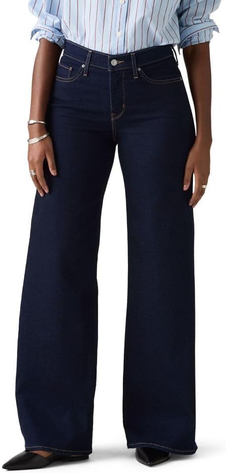 Levi's Damen 318 Shaping Wide Leg Jeans