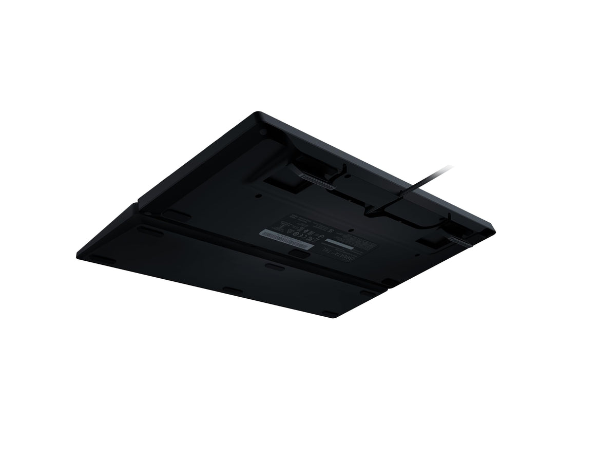 Razer Ornata V3 X - Flache Membran-Tastatur mit Chroma RGB (Lautlose Membran-Switches, Ergonomische Handballenauflage, Tastenkappen Anti-UV-Beschichtung) QWERTZ DE-Layout | Schwarz
