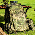 Air-cushioned Strap Waterproof Camouflage Backpack