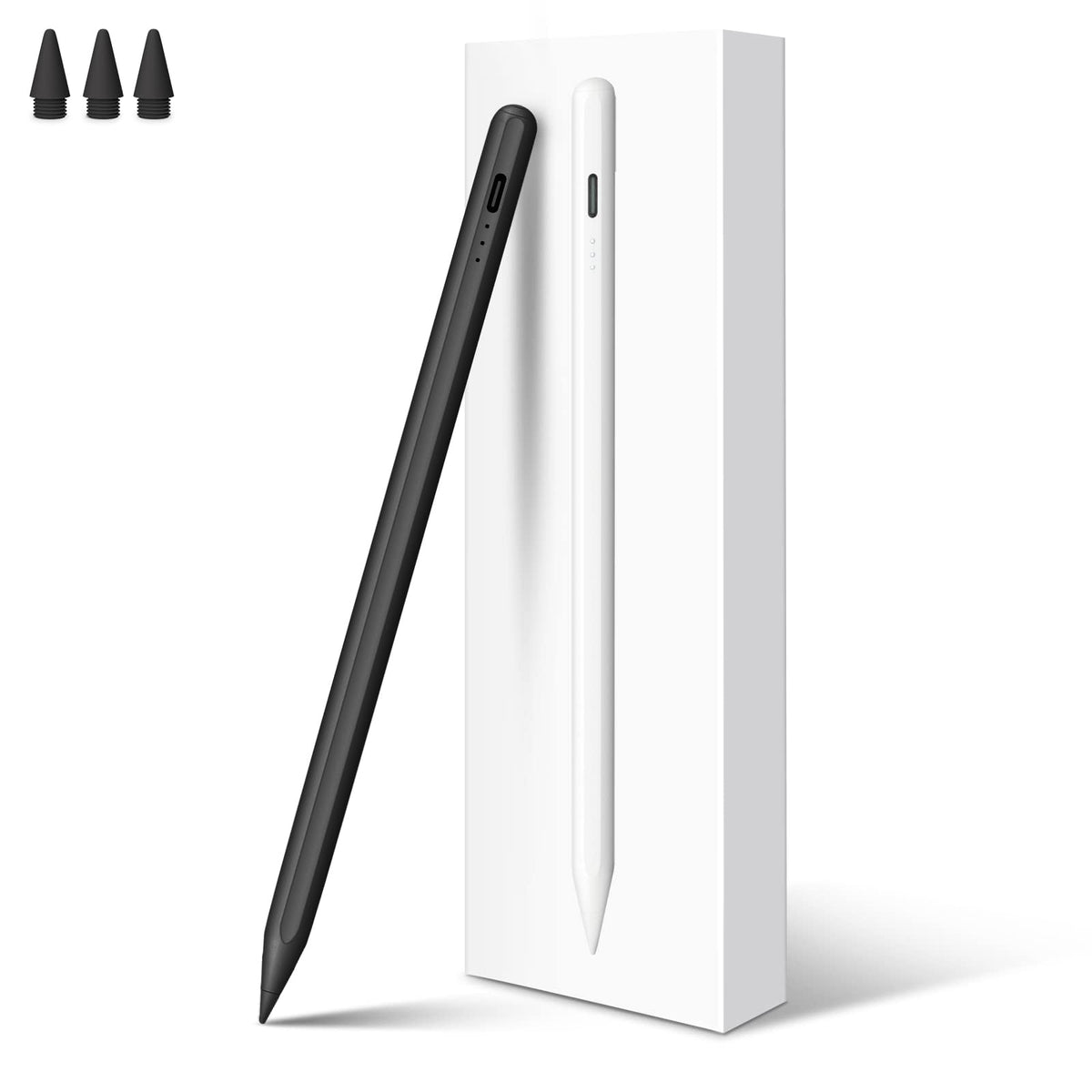 MEKO Stift für Apple iPad 2018–2026, Weiß, 35 Stunden Akkulaufzeit