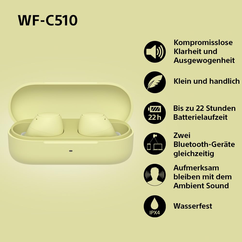 Sony WF-C510 Kabellose Kopfhörer