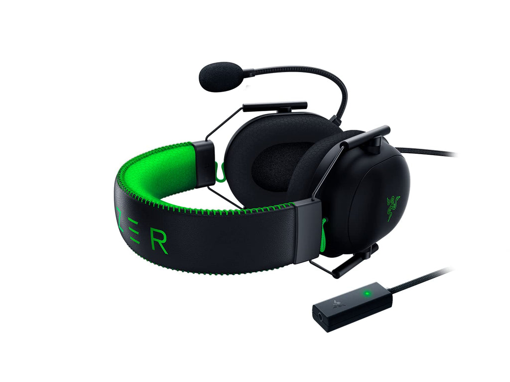 Razer BlackShark V2 X - Multi-Plattform kabelgebundenes Esports-Headset (Triforce 50mm Treiber, Erweiterte Passive Geräuschunterdrückung, 7.1 Surround Sound, Hyperclear Cardioid Mic) Grün
