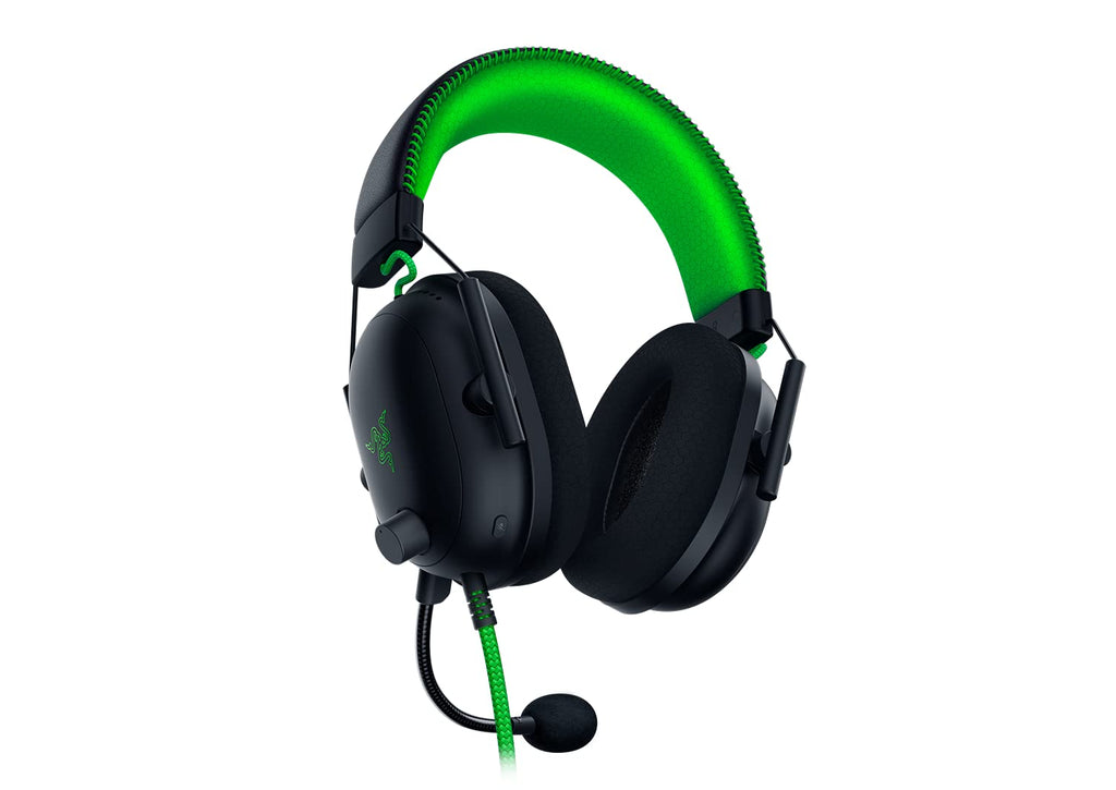Razer BlackShark V2 X - Multi-Plattform kabelgebundenes Esports-Headset (Triforce 50mm Treiber, Erweiterte Passive Geräuschunterdrückung, 7.1 Surround Sound, Hyperclear Cardioid Mic) Grün