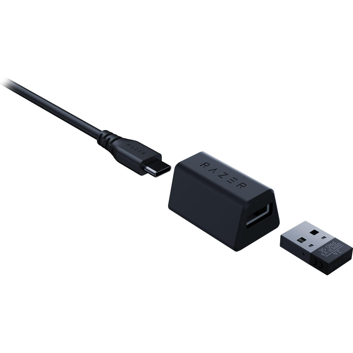Razer Viper V3 HyperSpeed - Kabellose Esports Gaming-Maus - Focus Pro 30K DPI Sensor - bis zu 280 Std. Akku, Mechanische Maus-Switches 2th Generation - kabellose Abtastrate 4000Hz- PC/Mac | Schwarz