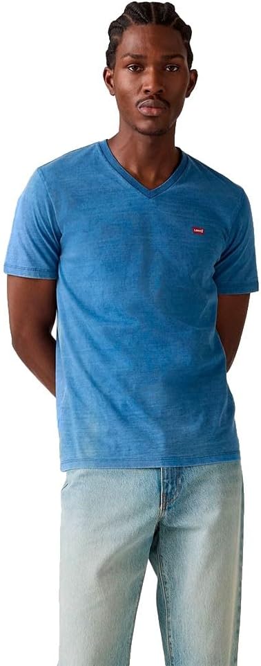 Levi's Herren Original Housemark V-Neck T-Shirt