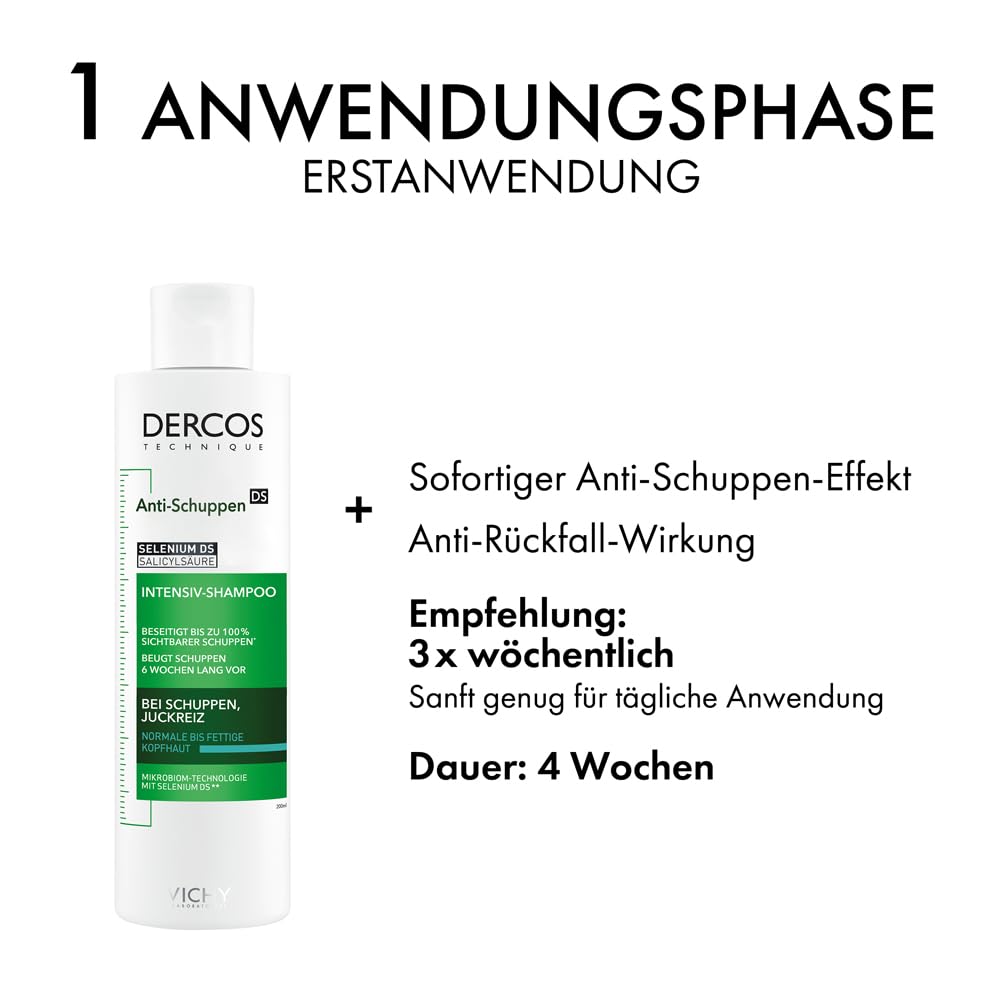 Vichy Dercos Anti-Schuppen Shampoo für fettige Kopfhaut