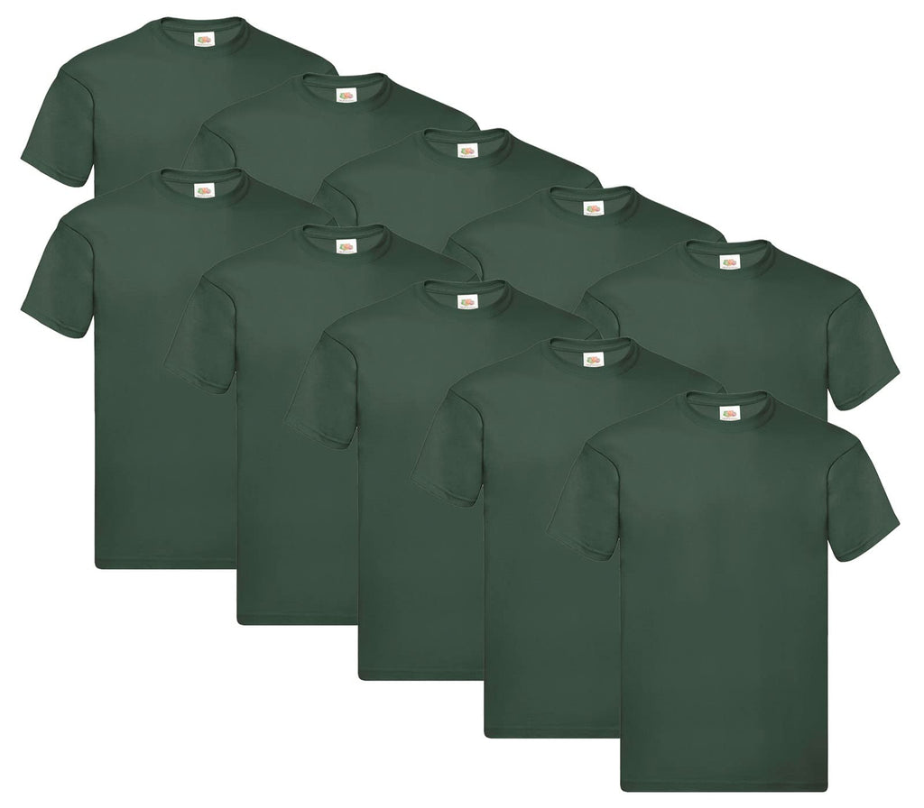 Fruit of the Loom Men's T-Shirt Iconic Tee, Lightweight Ringspun Tee, 5 Pack