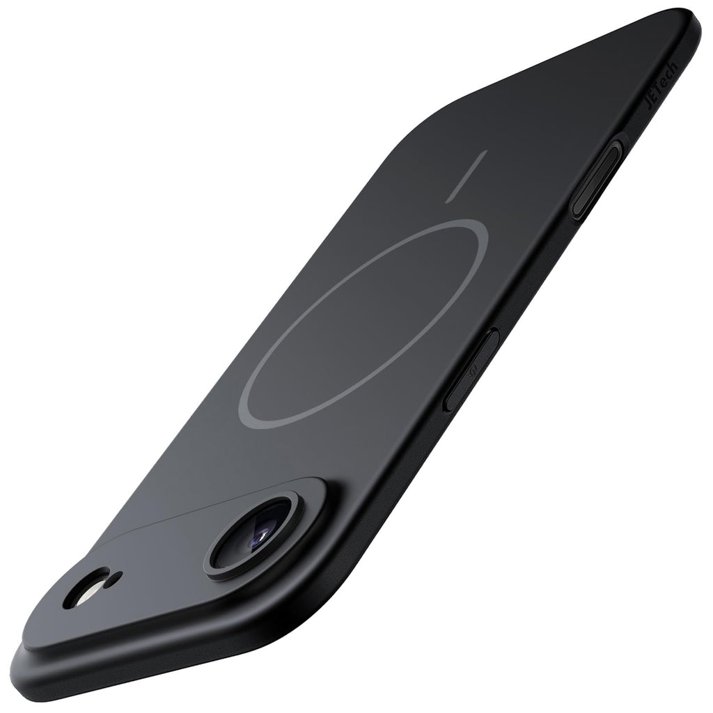 JETech Magnetische Dünne Hülle für iPhone 18 Pro, Schwarz
