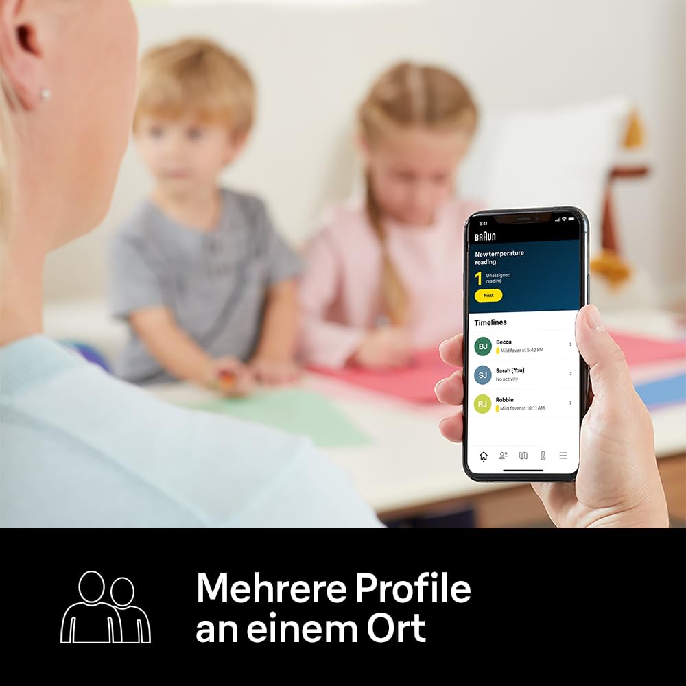 Braun ThermoScan 7 Ohrthermometer BRAIRT6520 | Age Precision Technologie | Farbcodiertes Digitaldisplay | Baby- und kleinkindfreundlich | Die #1 Marke bei Ärzten(1)