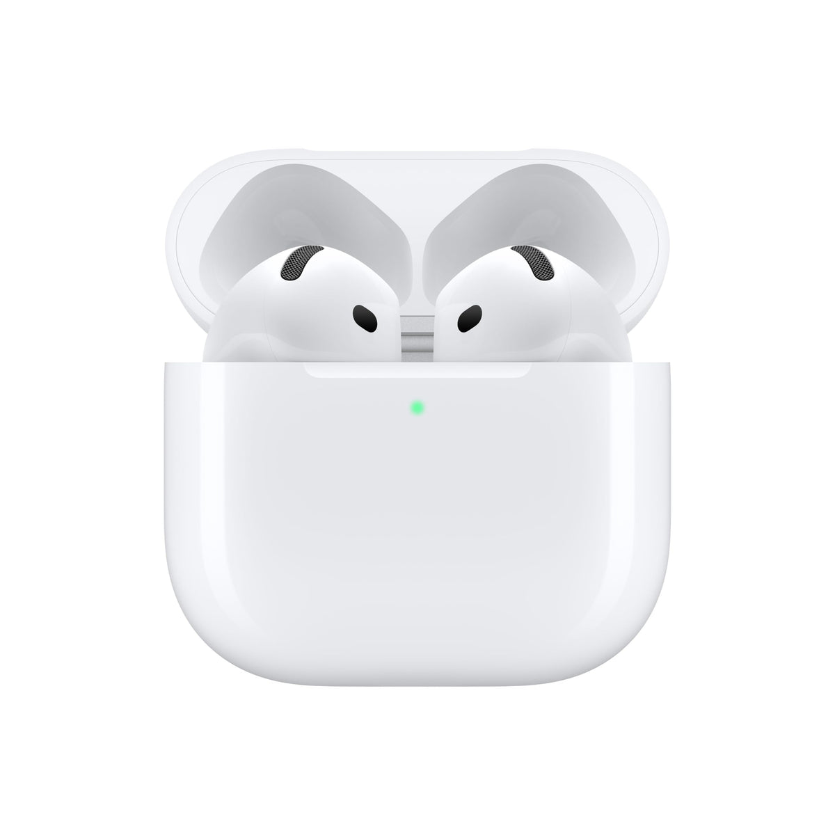 Apple AirPods 4 Kabellose Kopfhörer, Bluetooth Kopfhörer, Personalisiertes 3D Audio, Schutz vor Schweiß und Wasser, USB-C Ladecase, H2 Chip, bis zu 24 Std. Wiedergabe