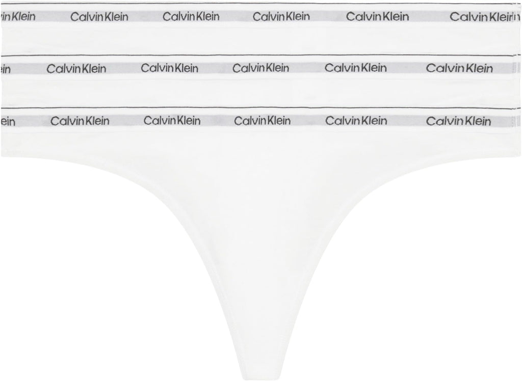 Calvin Klein Damen 3er Pack Strings mit Stretch
