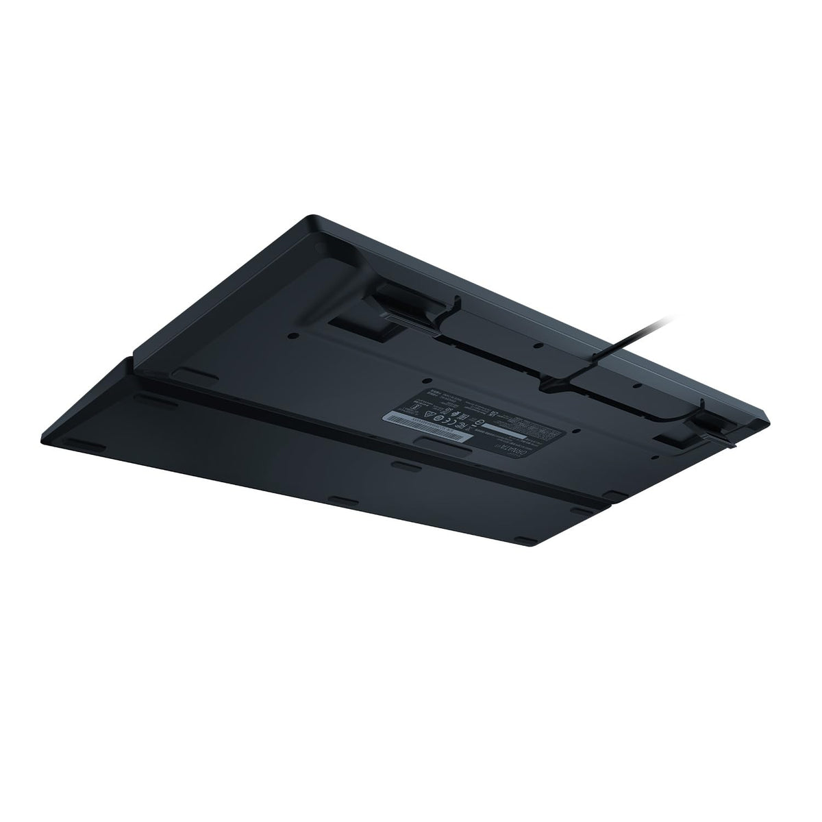 Razer Ornata V3 X - Flache Membran-Tastatur mit Chroma RGB (Lautlose Membran-Switches, Ergonomische Handballenauflage, Tastenkappen Anti-UV-Beschichtung) QWERTZ DE-Layout | Schwarz