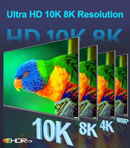 Sniokco 10K 8K 4K HDMI 2.1 Kabel 7.62Meter Zertifiziert 48Gbps High Speed