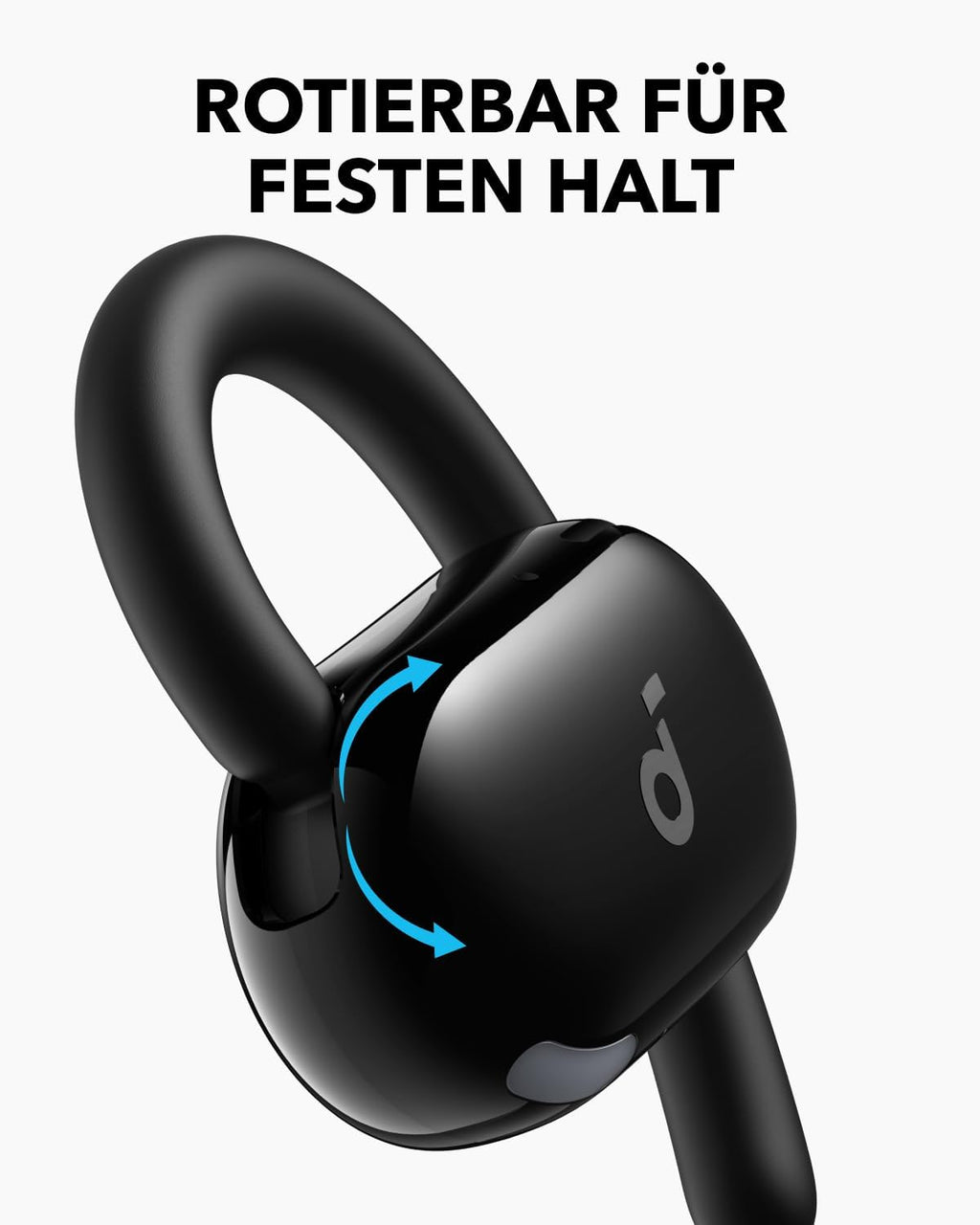 Soundcore by Anker V20i Open-Ear Kopfhörer verstellbare Ohrhaken, BT 5.4