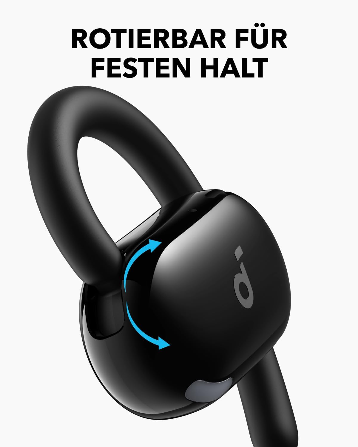 Soundcore by Anker V20i Open-Ear Kopfhörer verstellbare Ohrhaken, BT 5.4