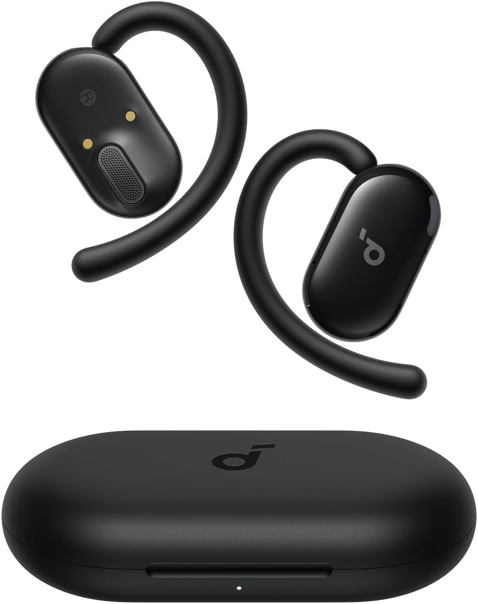 Soundcore by Anker V20i Open-Ear Kopfhörer verstellbare Ohrhaken, BT 5.4