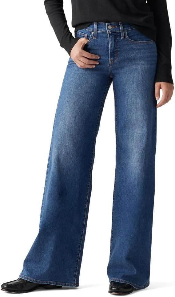 Levi's Damen 318 Shaping Wide Leg Jeans