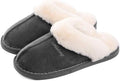 Misolin Damen Herren Hausschuhe Winter Warme Pantoffeln mit Memory-Schaum