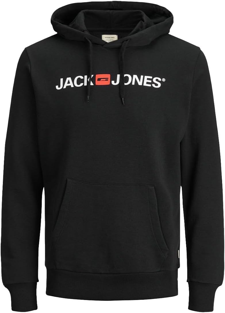 JACK & JONES Herren Kapuzenpullover mit Logo