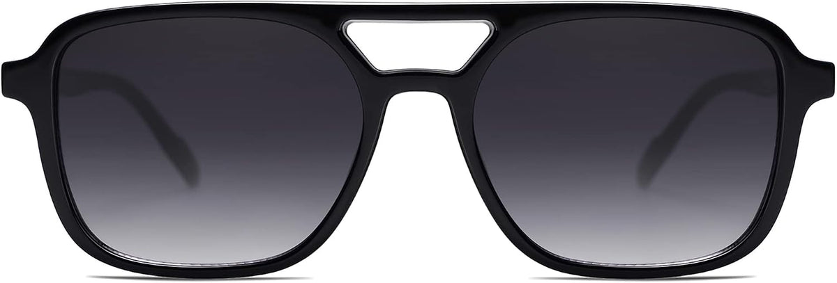 SOJOS Retro Aviator Sunglasses Womens Mens,Trendy Rectangle Shades SJ2202