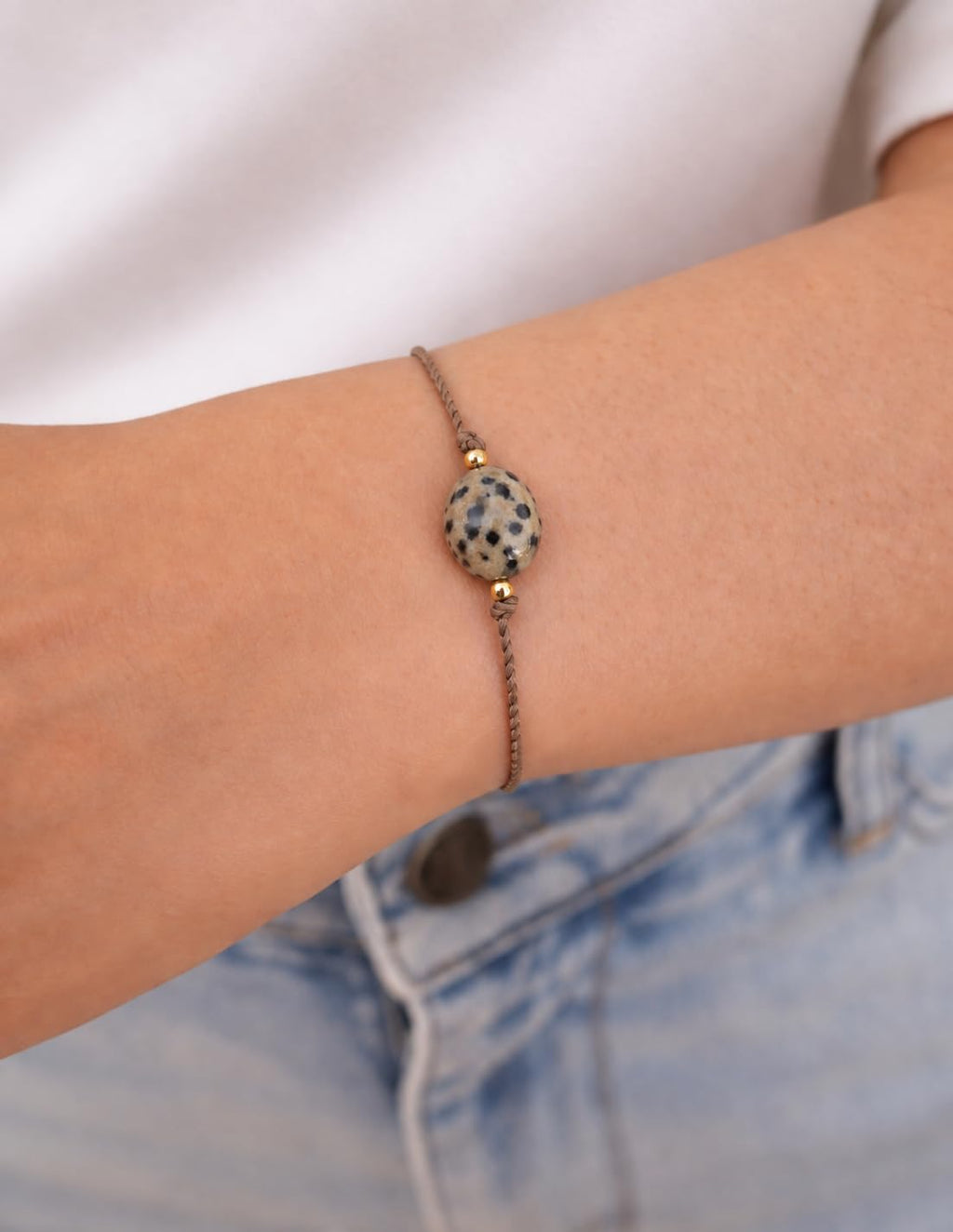 happymaker Edelstein Armband Damen als Kraftgeber, handmade in Deutschland