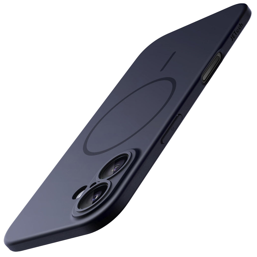 JETech Magnetische Dünne Hülle für iPhone 18 Pro, Schwarz