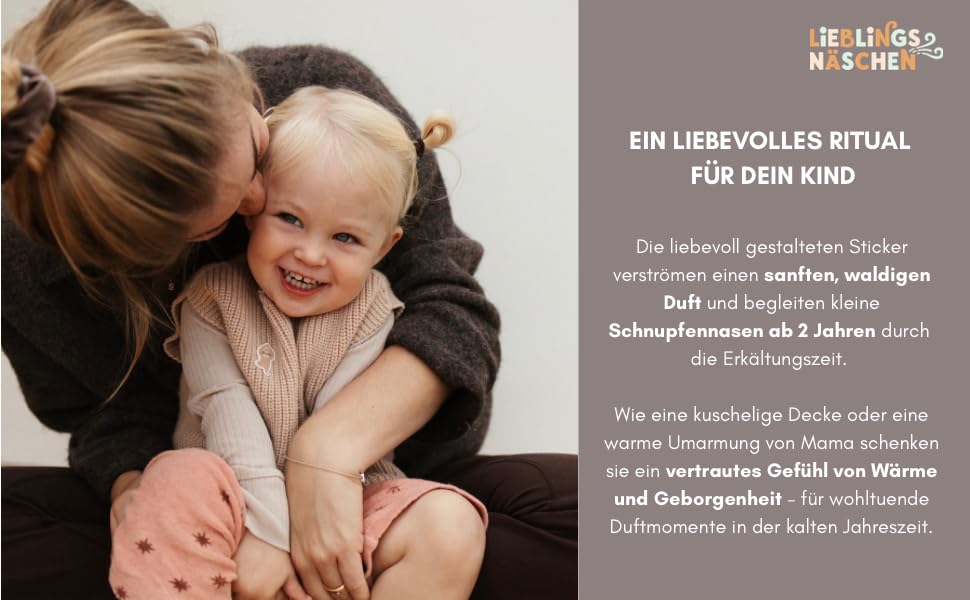 Wohltuende Duft-Sticker für die Erkältungszeit (Waldtiere)