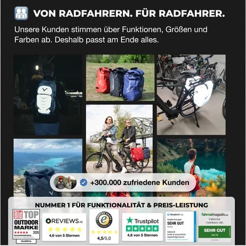 Valkental wasserdichte Fahrradhandschuhe GloRider, Unisex