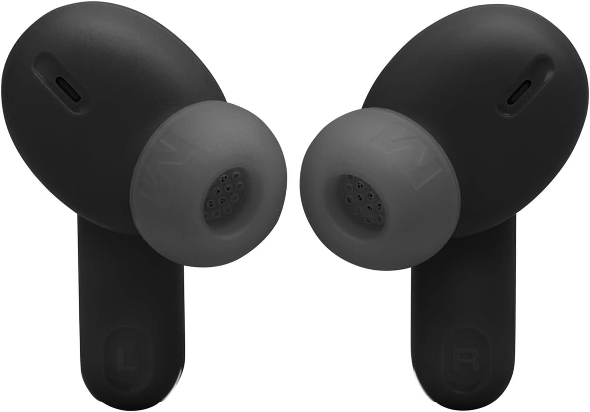 JBL Tune Beam 2, Kabellose Kopfhörer mit Noise-Cancelling, Schwarz