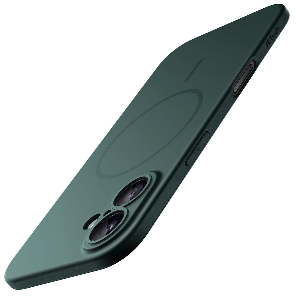 JETech Magnetische Dünne Hülle für iPhone 18 Pro, Schwarz