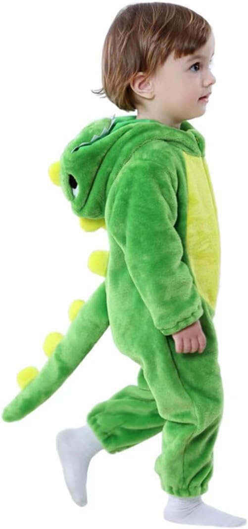 OLLULL Baby Animal Costumes Unisex Toddler Outfit Halloween Dress Up Romper