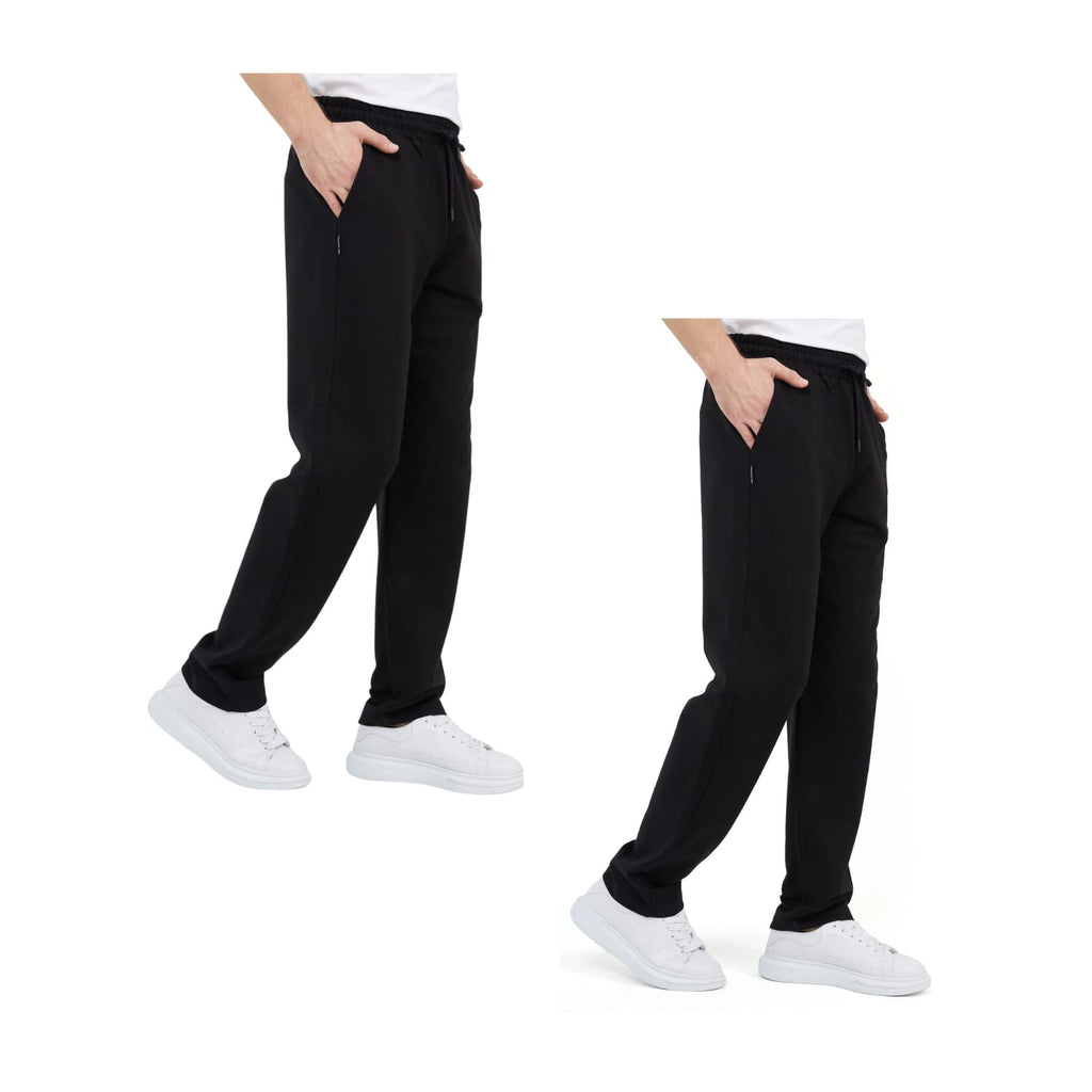 COMEOR Pantalon de Jogging Pantalon de Survêtement en Coton pour Homme - Pantalon de Sport Long pour Homme - Joggers